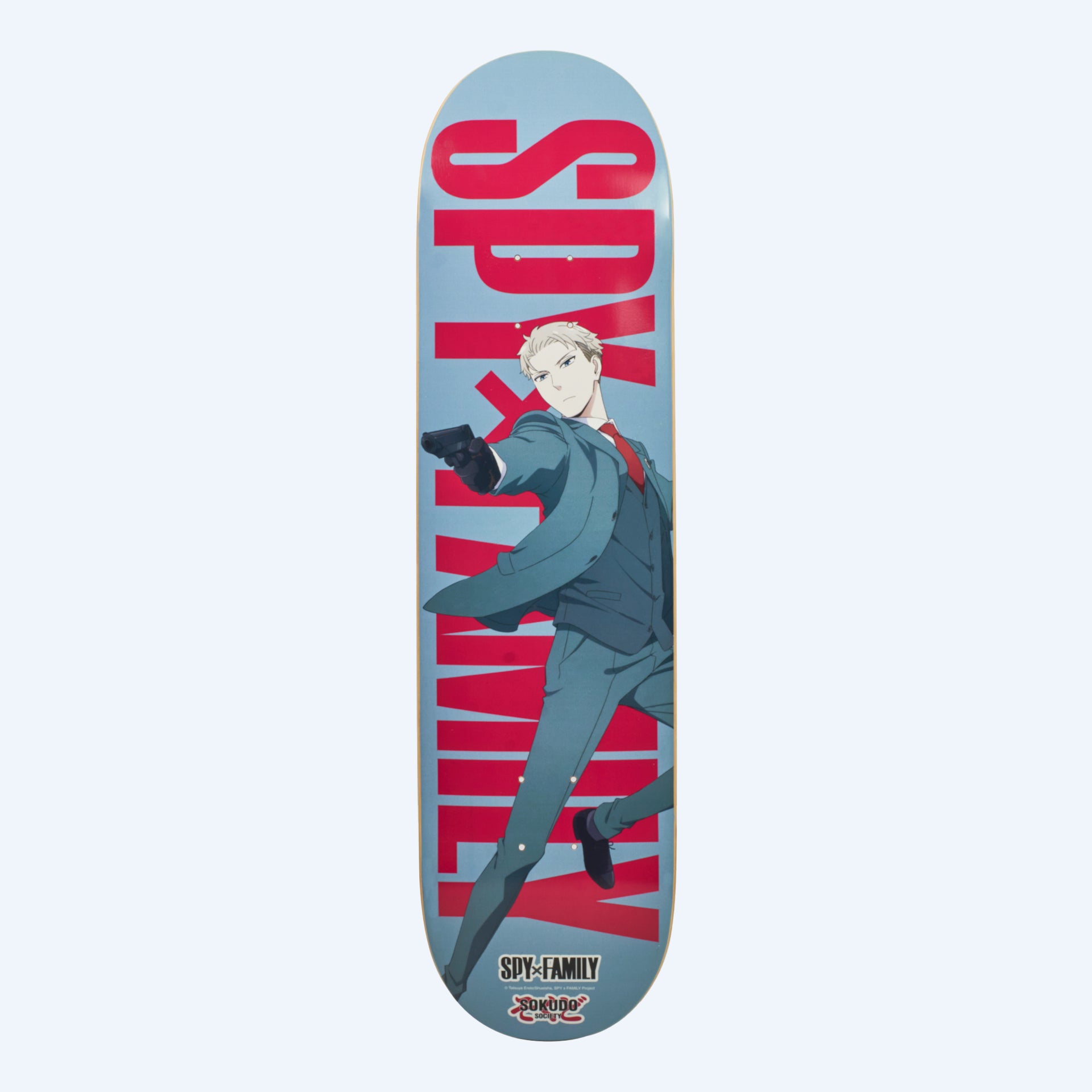 Sokudo Society Spy x Family Loid Skateboard Deck
