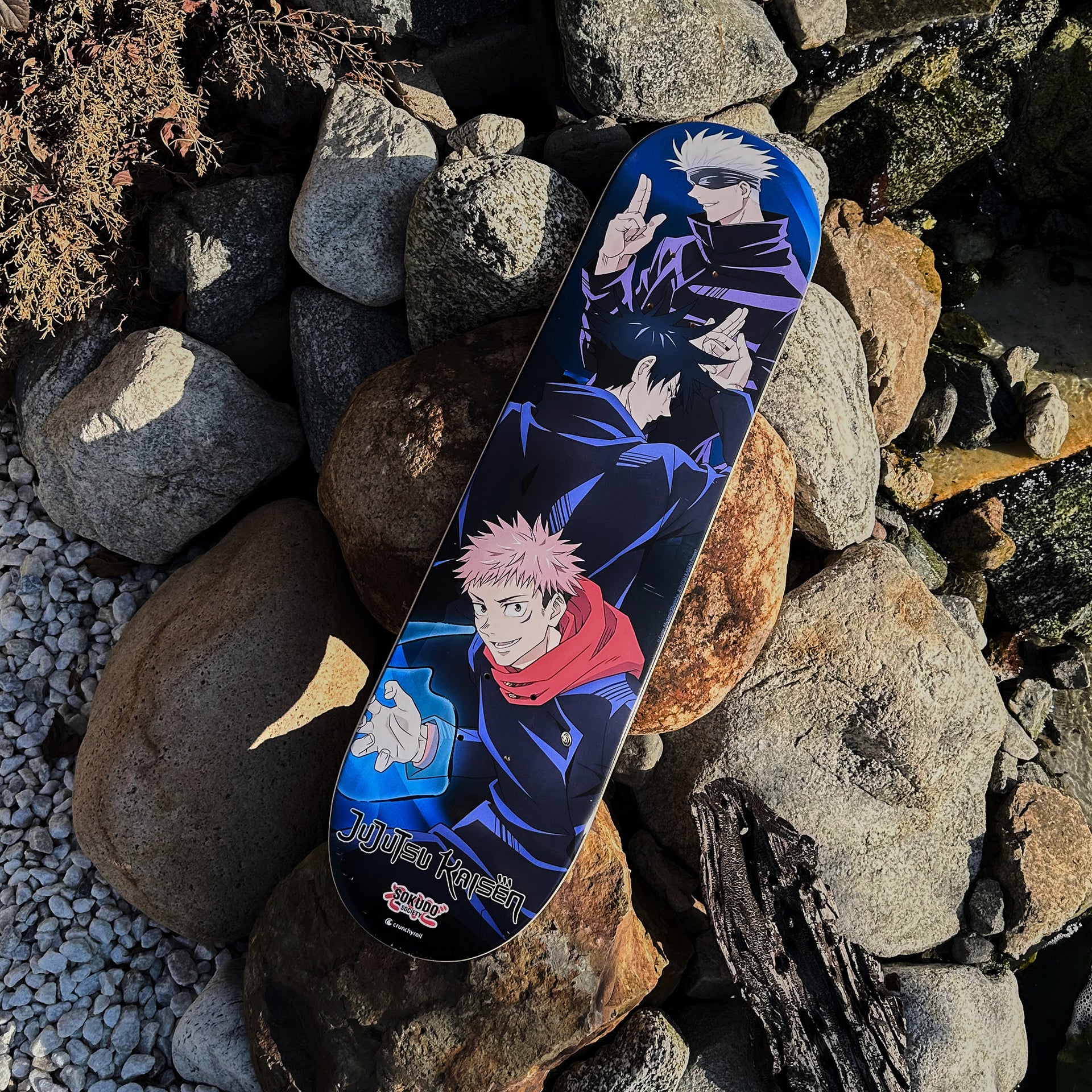 Sokudo Society Jujutsu Kaisen Boys Skateboard Deck