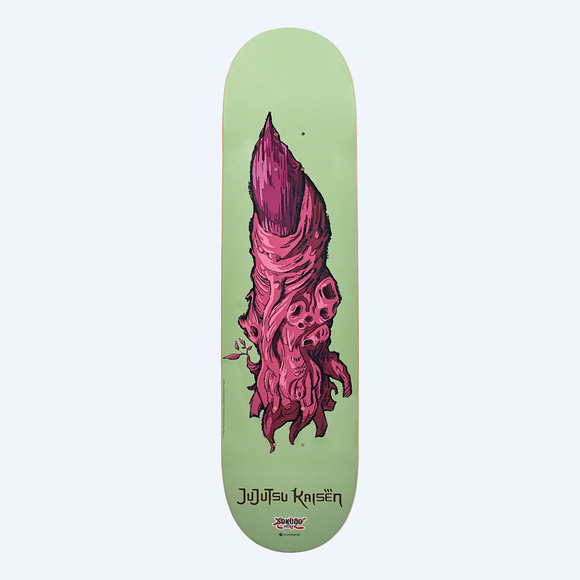 Sokudo Society Jujutsu Kaisen Finger Skateboard Deck