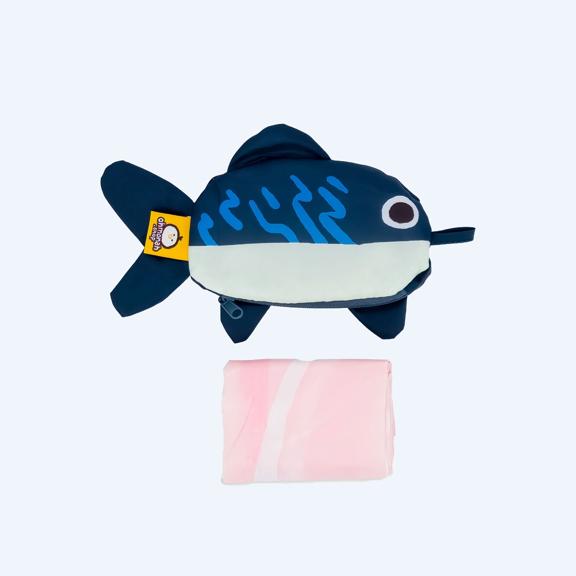 ohmonah Mackerel Reusable Shopper Bag