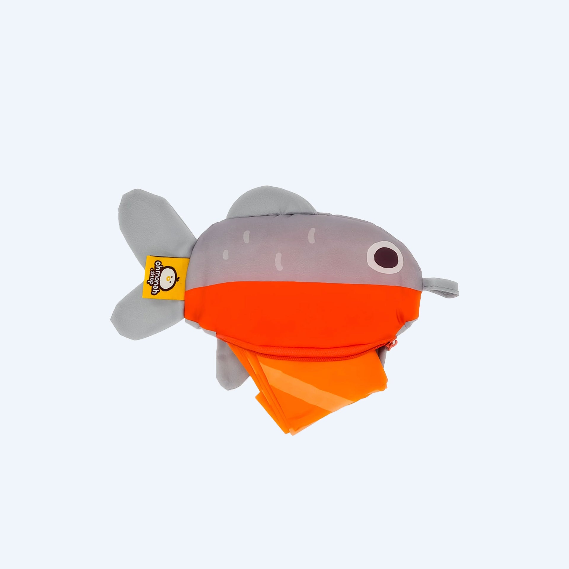 ohmonah Salmon Reusable Shopper Bag