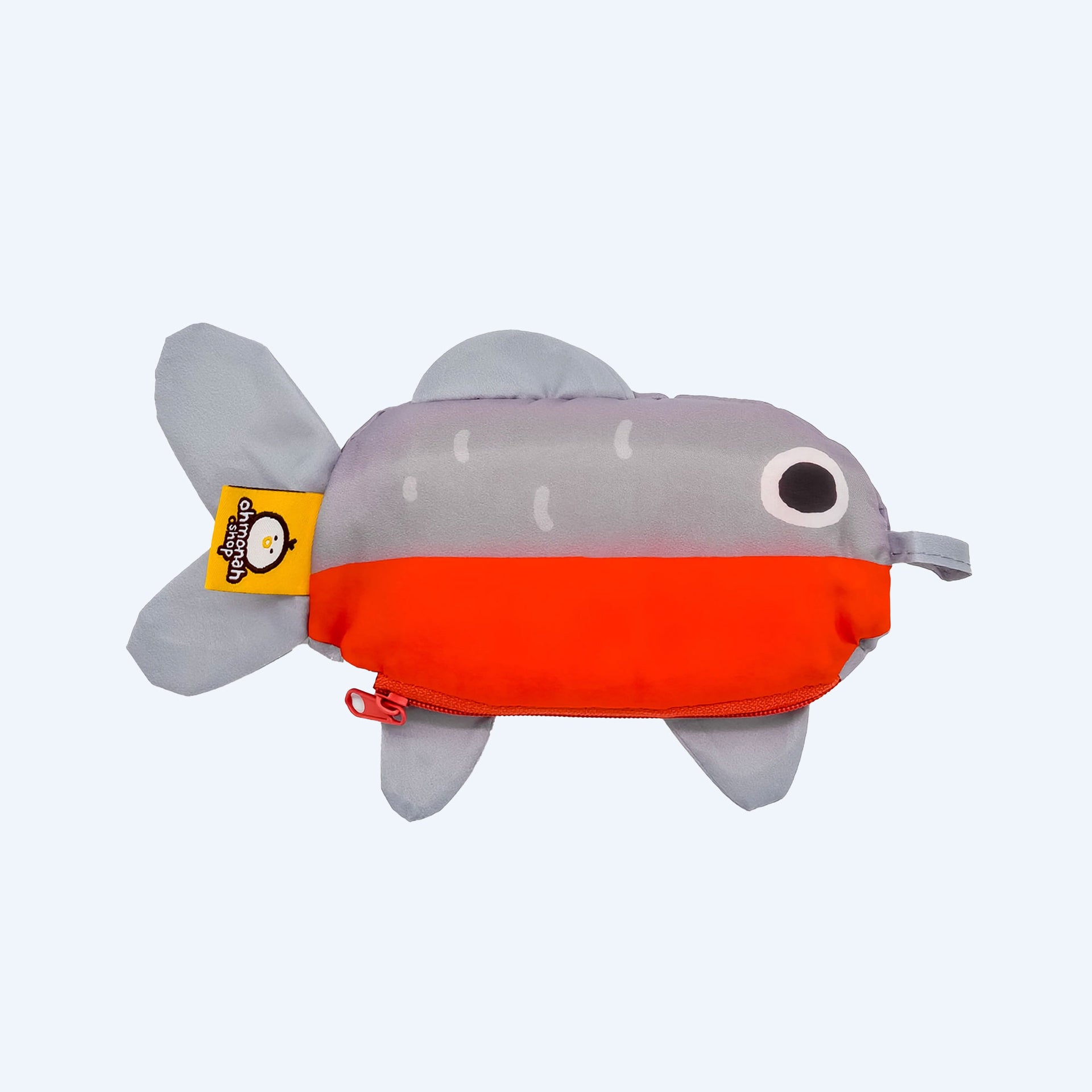 ohmonah Salmon Reusable Shopper Bag